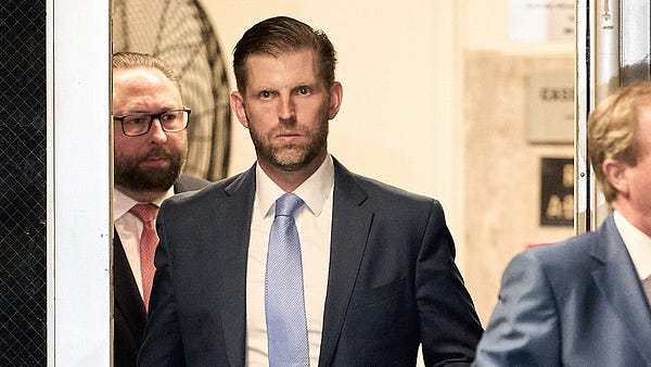 Could New York County District Attorney Alvin Bragg Hand Eric Trump a 200 Year Prison Sentence?