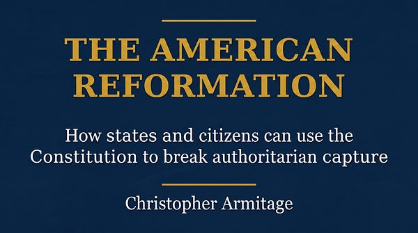 The American Reformation: My New Book, Available Now