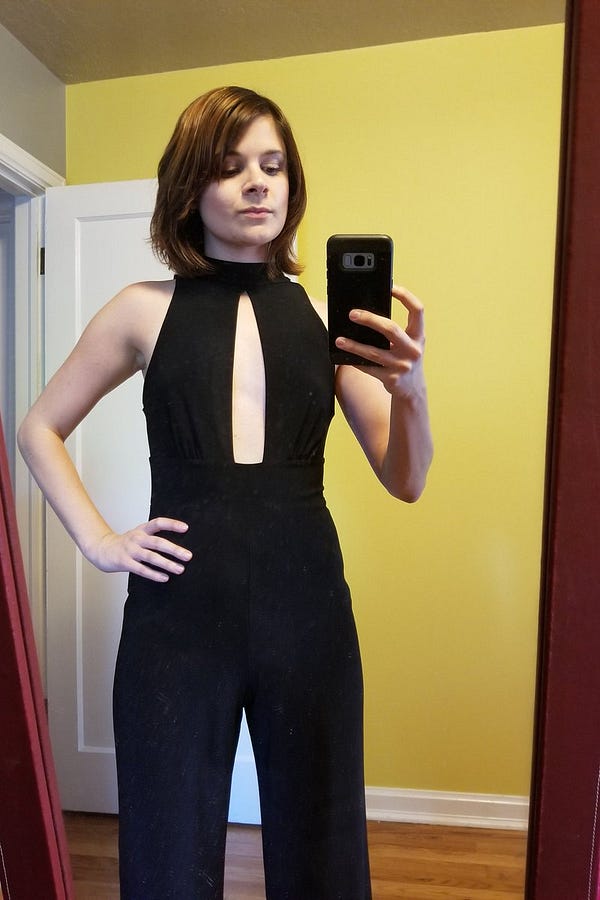 Black jumpsuit fleabag discount