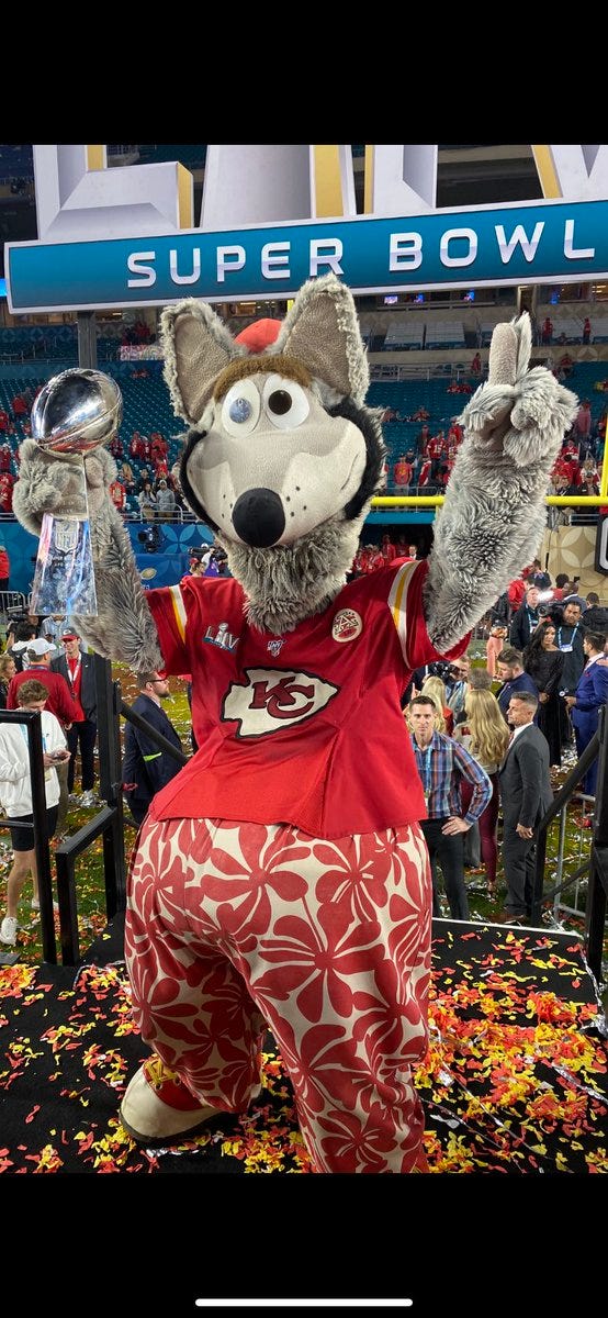 Maskottchen Kansas City Chiefs