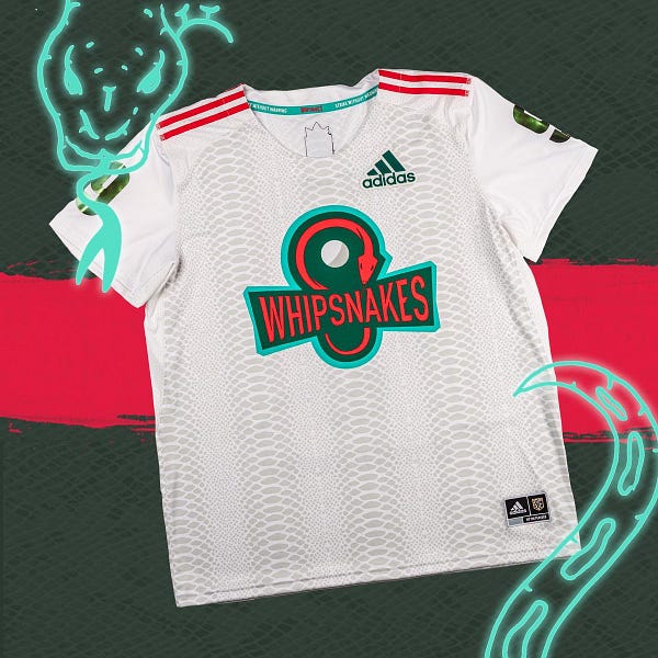 Pll whipsnakes jersey store