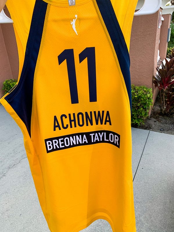 Nba say her name jersey clearance