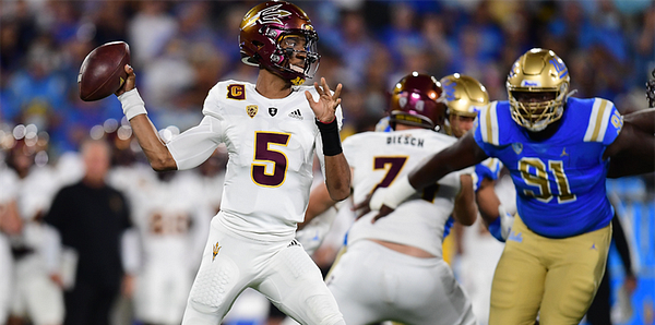 ASU QB Jayden Daniels reportedly entering the transfer portal