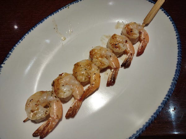 Garlic grilled sales shrimp red lobster