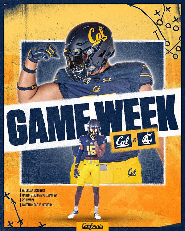 Cal vs. Washington State Football, Live Fan Chat Bears down 914 in