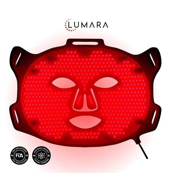Lumara VISO red light therapy mask, 470 LEDs