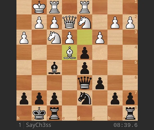 Chess com Blitz 3 minute 2700 & 2621 1 0 