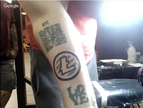 I was asked recently if it was true that my first Bitcoin purchase was a BTC  tattoo....well here's the proof :) : r/Bitcoin