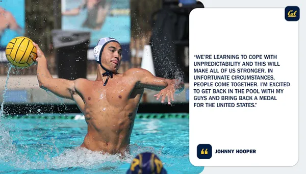 Why U.S. water polo player Johnny Hooper thrives in the pool - Los