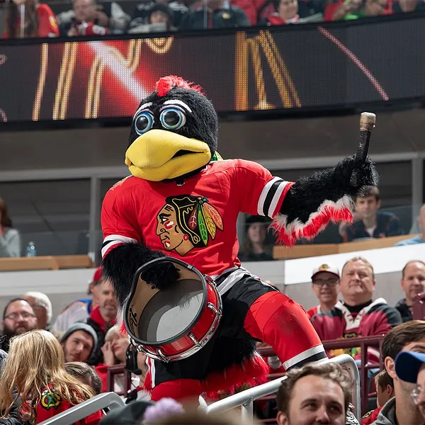 Caps Slapshot Wants to Eat the Carolina Hurricanes Mascot