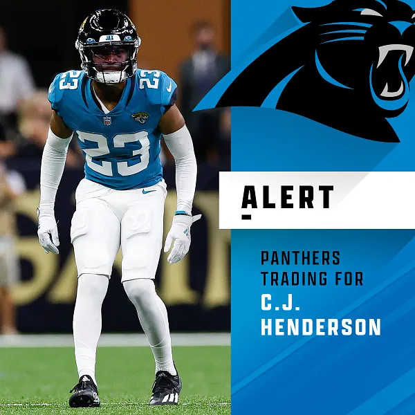 Jaguars trade 2020 first-round CB C.J. Henderson to Panthers for