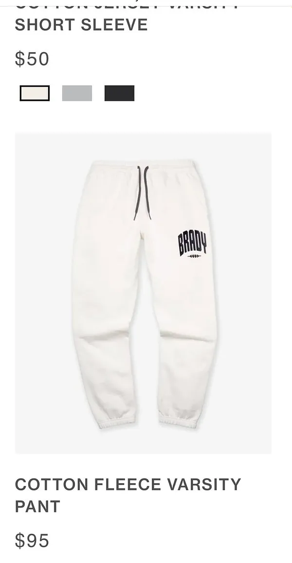 Tom Brady's Brady Brand Clothing Launches Joggers Collection: Buy Now –  Rolling Stone