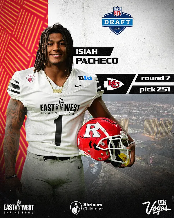 Who Is Isiah Pacheco? Chiefs Next RB1? Fantasy Analysis + Projections  #shorts 