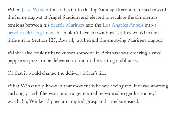 Jesse Winker's ejection ends with feel-good stories about an autograph, a  jersey and a pizza