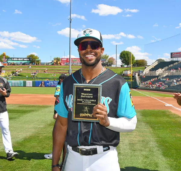 Albuquerque Isotopes' outfielder Wynton Bernard is having a