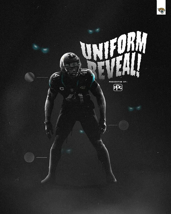 Jacksonville Jaguars - Teal on black at the crib! PPG, #DUUUVAL