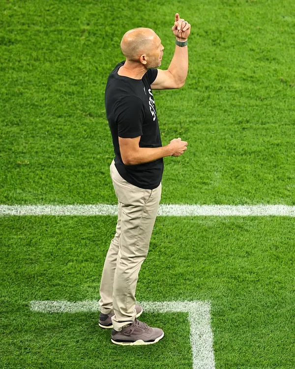 Gregg Berhalter Wears Air Jordan 1 High OG Lost & Found in