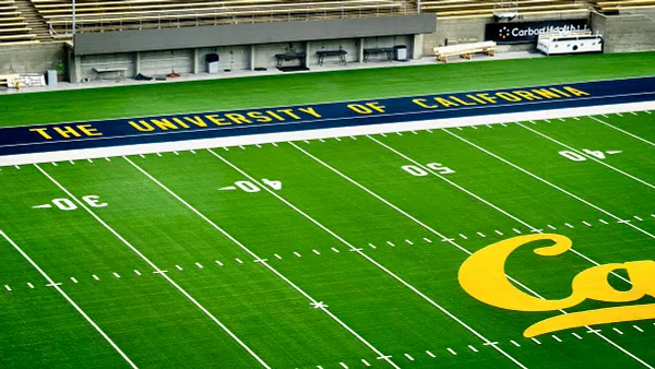 FTX logo removed from University of California football field