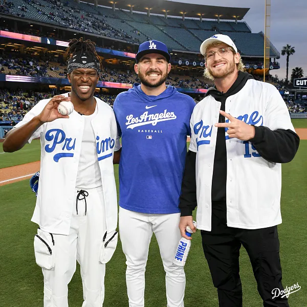 PRIME x DODGERS Now the official sports drink of the Los Angeles