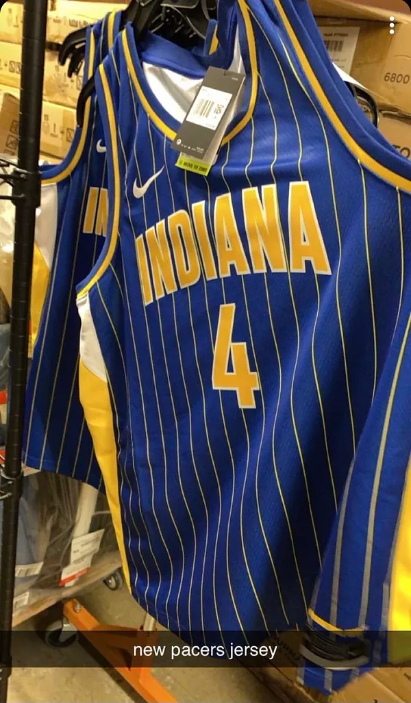Indiana pacers new jersey shop
