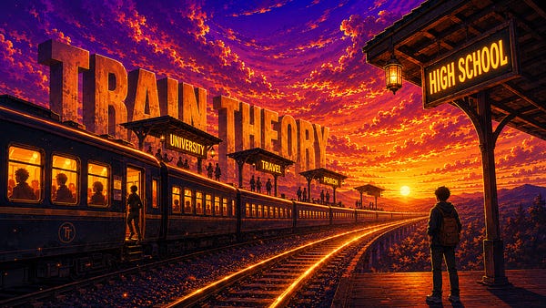 Cover image for the Almost Something blog post: You're the Train