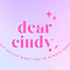 Dear Cindy