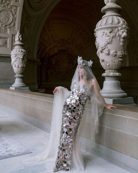 British Vogue - Inside Ivy Getty's fantasy wedding weekend in San