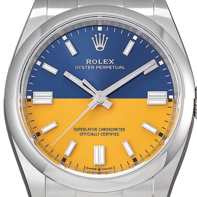 Watches and jewellery brands show their colours in support of Ukraine