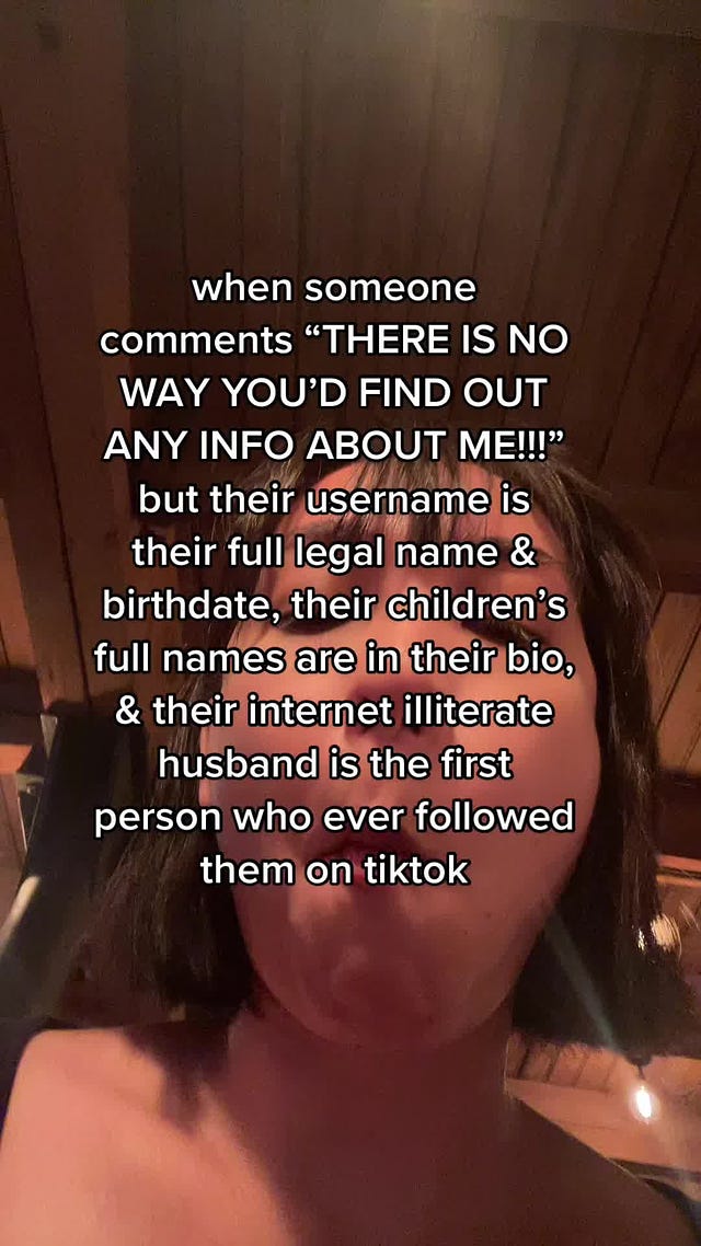 This TikToker is 'consensually doxxing' people to teach them about