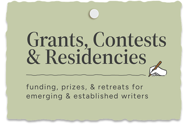 ✍️ 290+ Grants, Contests, & Residencies for Writers | October 28, 2026