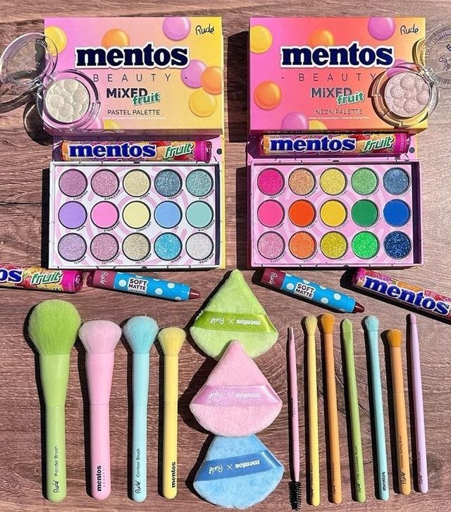 Rude Mentos Face Brush Set