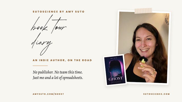 💡 Self-Published Authors Can Go on Book Tour. Here's How I'm Planning Mine.