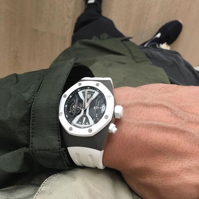 John mayer hotsell white watch