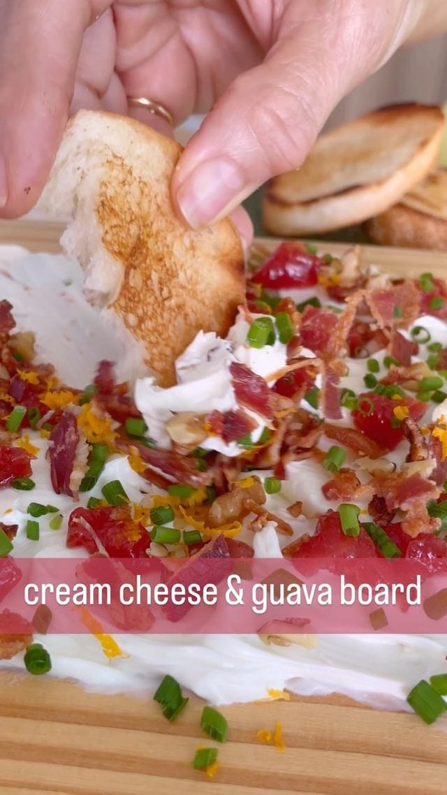 Make This Cream Cheese Board For Your Holiday Party