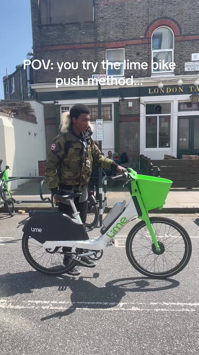 Stealing a limebike on sale