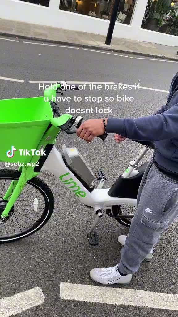 Stealing a limebike online