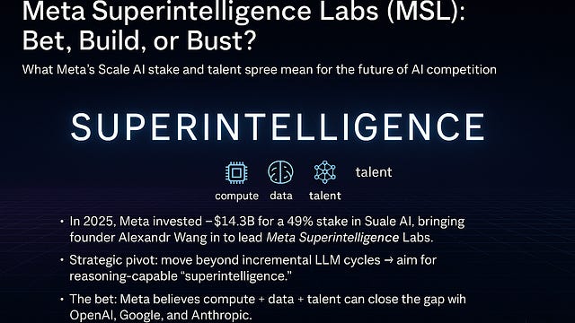 Meta's Superintelligence Gamble