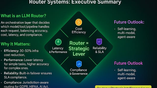 The Rise of LLM Router Systems: From Infrastructure Glue to Strategic Control Planes