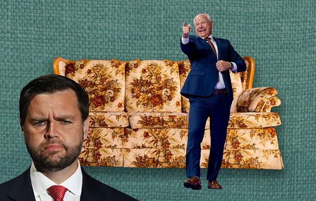 The J.D. Vance Couch Thing Was Funny, Until the Harris Campaign Co-Opted It