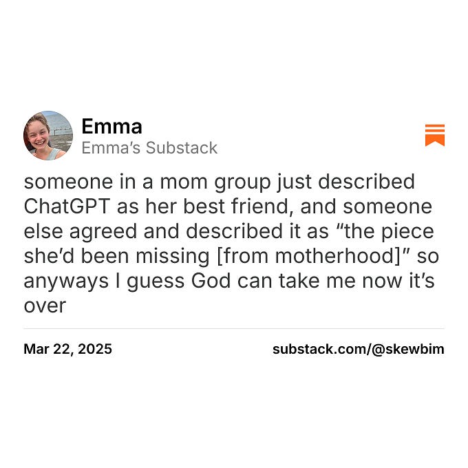 Thumbnail of Emma on Substack