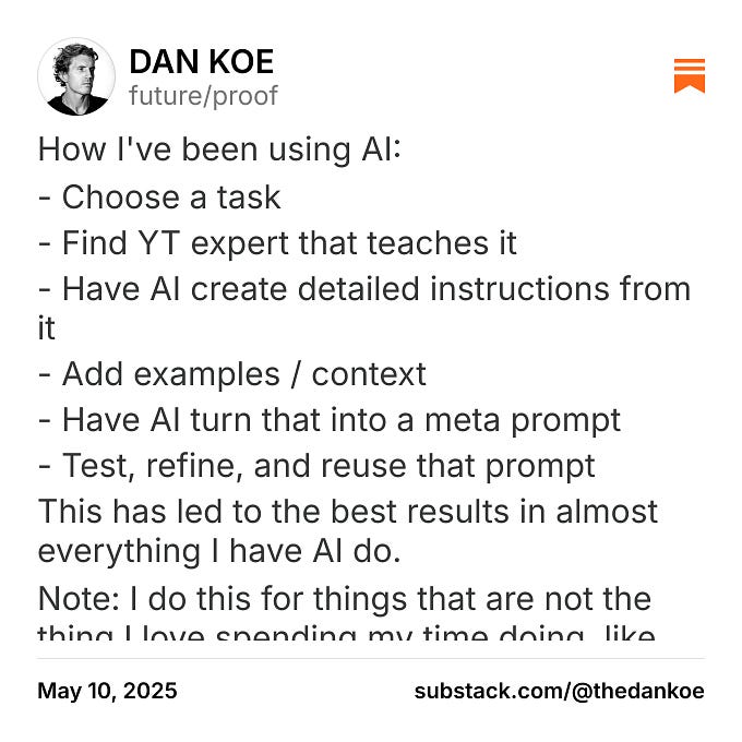 Thumbnail of DAN KOE on Substack