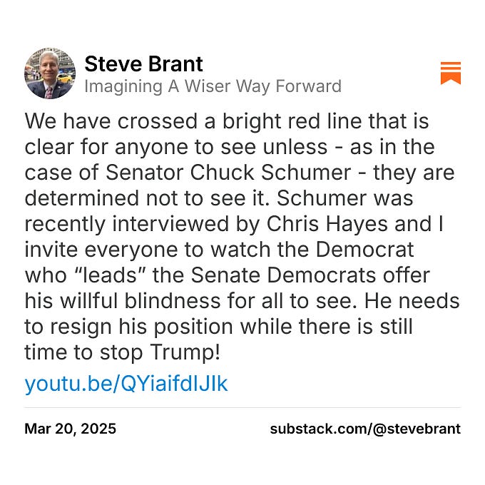 Steve Brant on Letters from an American