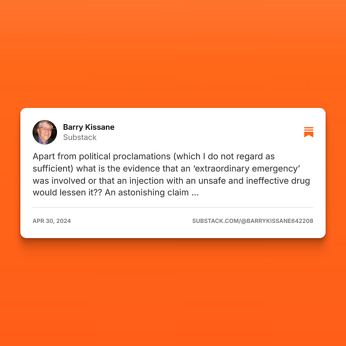Comment by Barry Kissane on Dystopian Down Under
