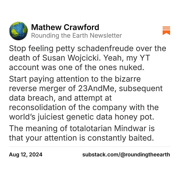 Mathew Crawford on Substack
