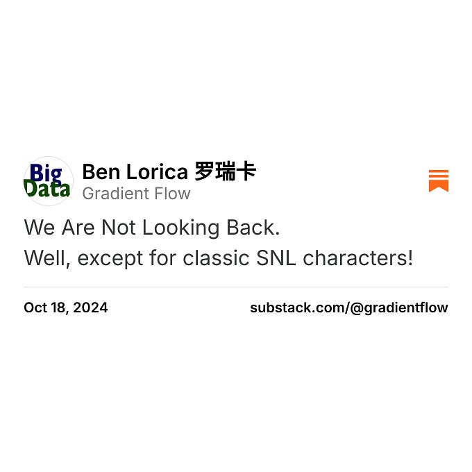 Ben Lorica 罗瑞卡 on Substack