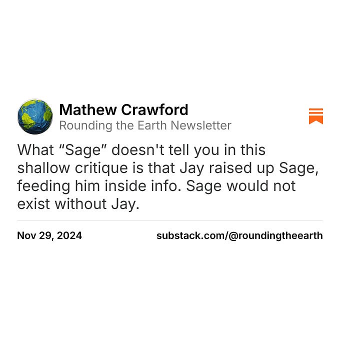 Mathew Crawford on Substack