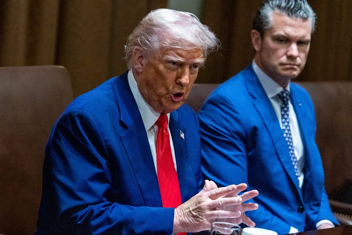 Trump and Hegseth Identified the Two Factors That Make Self-Coups Fail. They Have Two More Years to Ensure Neither Of The Two Stands in Their Way.