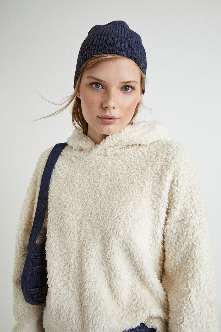 Jersey orgánico de Infinit Denim y braguitas eco de Maripuri TIjeritas.