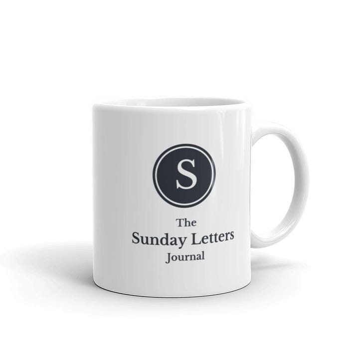 A selection of Sunday Letters Journal branded gifts