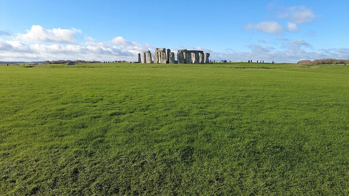 More images of Stonehenge, Wiltshire. 